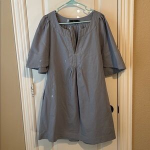 Pomander Place Light Blue Dress Resort Vacation Casual Workwear Preppy